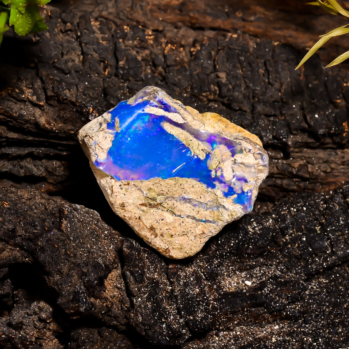 Incredible Top Grade Quality 100% Natural Welo Fire Ethiopian Opal Rough Loose Gemstone For Making Jewelry 22X19X12 MM 20.75 Cts. KR15-14 Sunkarton