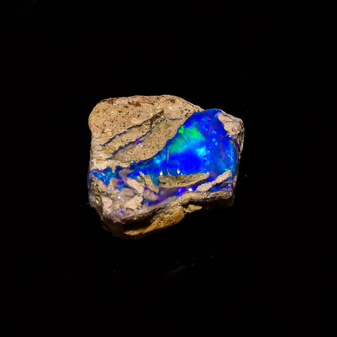 Incredible Top Grade Quality 100% Natural Welo Fire Ethiopian Opal Rough Loose Gemstone For Making Jewelry 22X19X12 MM 20.75 Cts. KR15-14 Sunkarton