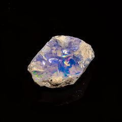 Superb Top Grade Quality 100% Natural Welo Fire Ethiopian Opal Fancy Rough Loose Gemstone For Making Jewelry 28X18X9 MM 18.3 Cts. KR15-19 Sunkarton
