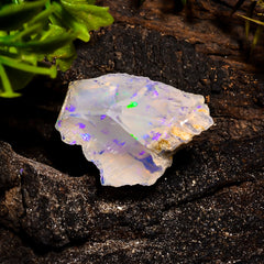 Supreme Top Grade Quality 100% Natural Welo Fire Ethiopian Opal Fancy Rough Loose Gemstone For Making Jewelry 28X20X10 MM 16.85 Cts. KR15-21 Sunkarton