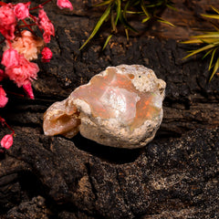 Beautiful Top Grade Quality 100% Natural Welo Fire Ethiopian Opal Rough Loose Gemstone For Making Jewelry 27X17X14 MM 18.9 Cts. KR15-29 Sunkarton
