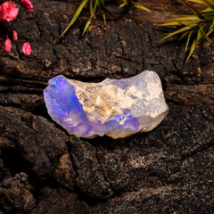Excellent Top Grade Quality 100% Natural Welo Fire Ethiopian Opal Fancy Rough Loose Gemstone For Making Jewelry 26X17X10 MM 15 Cts. KR15-32 Sunkarton
