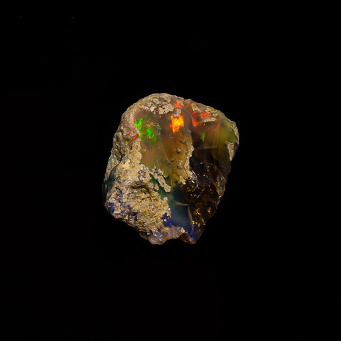 Elegant Top Grade Quality 100% Natural Welo Fire Ethiopian Opal Fancy Rough Loose Gemstone For Making Jewelry 25X19X12 MM 21 Cts. KR15-34 Sunkarton