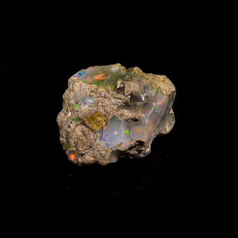 Fabulous Top Grade Quality 100% Natural Welo Fire Ethiopian Opal Fancy Rough Loose Gemstone For Making Jewelry 23X18X11 MM 18.7 Cts. KR15-35 Sunkarton