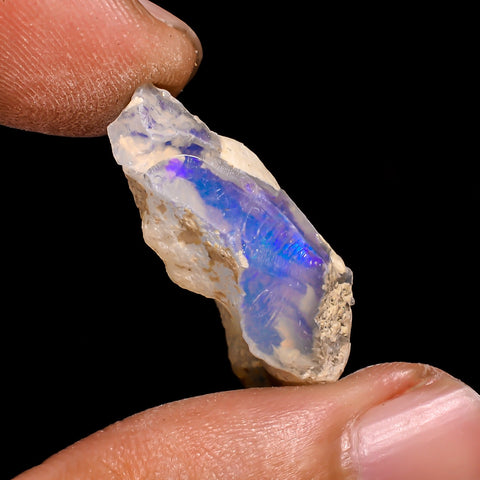 Fantastic Top Grade Quality 100% Natural Welo Fire Ethiopian Opal Rough Loose Gemstone For Making Jewelry 26X14X10 MM 11.7 Cts. KR15-36 Sunkarton