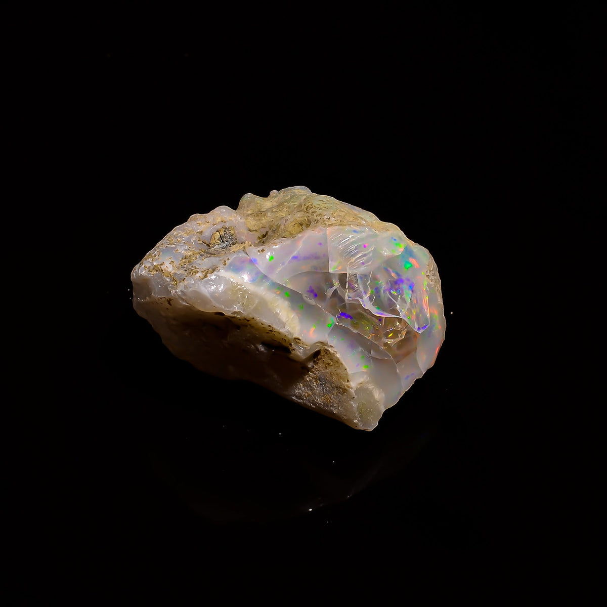 Immaculate Top Grade Quality 100% Natural Welo Fire Ethiopian Opal Rough Loose Gemstone For Making Jewelry 29X20X19 MM 50.35 Cts. KR15-38 Sunkarton