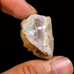 Immaculate Top Grade Quality 100% Natural Welo Fire Ethiopian Opal Rough Loose Gemstone For Making Jewelry 29X20X19 MM 50.35 Cts. KR15-38 Sunkarton