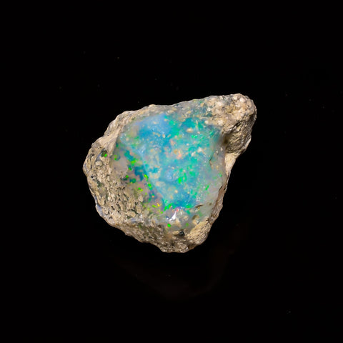 Awesome Top Grade Quality 100% Natural Welo Fire Ethiopian Opal Fancy Rough Loose Gemstone For Making Jewelry 25X22X14 MM 24.8 Cts. KR15-3 Sunkarton