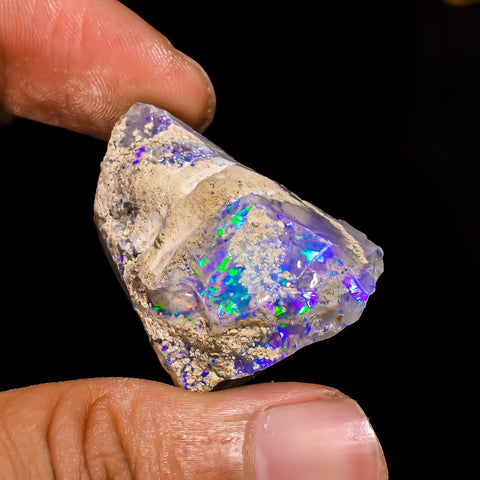 Tempting Top Grade Quality 100% Natural Welo Fire Ethiopian Opal Rough Loose Gemstone For Making Jewelry 22X15X12 MM 13.65 Cts. KR15-47 Sunkarton