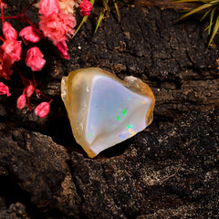 Terrific Top Grade Quality 100% Natural Welo Fire Ethiopian Opal Fancy Rough Loose Gemstone For Making Jewelry 18X16X10 MM 14.1 Cts. KR15-48 Sunkarton