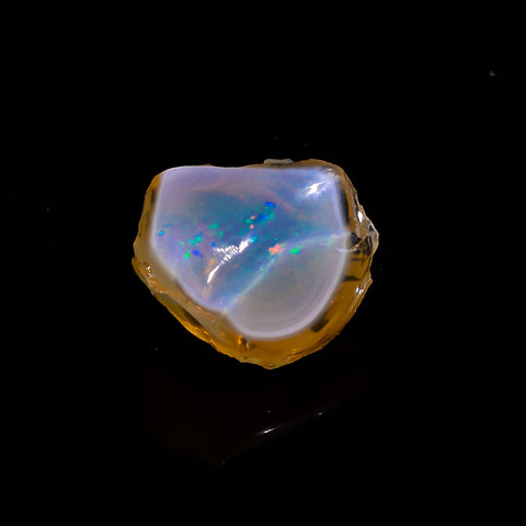 Terrific Top Grade Quality 100% Natural Welo Fire Ethiopian Opal Fancy Rough Loose Gemstone For Making Jewelry 18X16X10 MM 14.1 Cts. KR15-48 Sunkarton