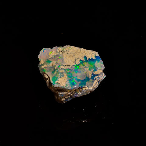Wonderful Top Grade Quality 100% Natural Welo Fire Ethiopian Opal Rough Loose Gemstone For Making Jewelry 18X17X11 MM 9.35 Cts. KR15-50 Sunkarton