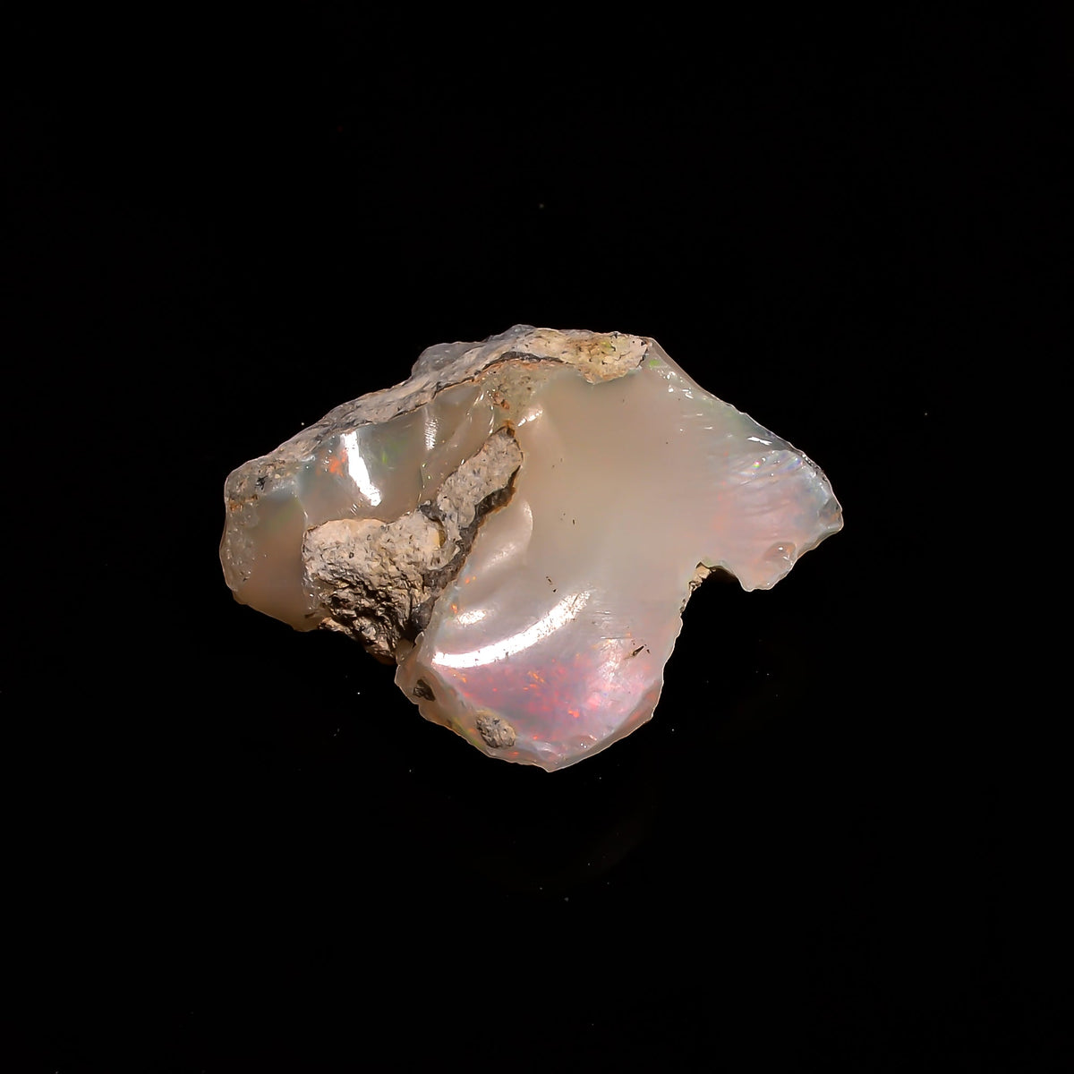 Attractive Top Grade Quality 100% Natural Welo Fire Ethiopian Opal Fancy Rough Loose Gemstone For Making Jewelry 21X21X11 MM 19 Cts. KR15-52 Sunkarton