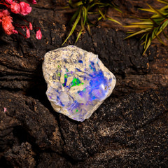 Beautiful Top Grade Quality 100% Natural Welo Fire Ethiopian Opal Rough Loose Gemstone For Making Jewelry 23X20X11 MM 19.25 Cts. KR15-54 Sunkarton