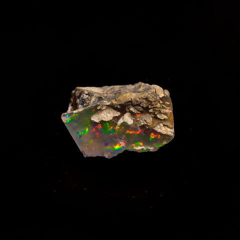 Excellent Top Grade Quality 100% Natural Welo Fire Ethiopian Opal Rough Loose Gemstone For Making Jewelry 18X17X10 MM 13.55 Cts. KR15-57 Sunkarton
