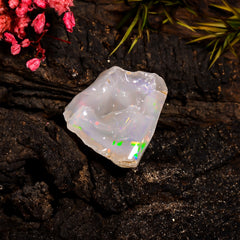 Marvellous Top Grade Quality 100% Natural Welo Fire Ethiopian Opal Rough Loose Gemstone For Making Jewelry 21X20X15 MM 25.2 Cts. KR15-65 Sunkarton