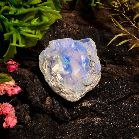Dazzling Top Grade Quality 100% Natural Welo Fire Ethiopian Opal Fancy Rough Loose Gemstone For Making Jewelry 26X25X21 MM 36.1 Cts. KR15-6 Sunkarton