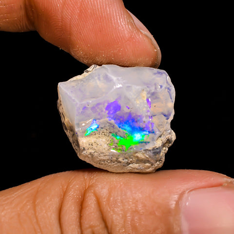 Tempting Top Grade Quality 100% Natural Welo Fire Ethiopian Opal Rough Loose Gemstone For Making Jewelry 18X18X13 MM 15.25 Cts. KR15-72 Sunkarton