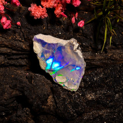 Unique Top Grade Quality 100% Natural Welo Fire Ethiopian Opal Fancy Rough Loose Gemstone For Making Jewelry 27X18X11 MM 15.6 Cts. KR15-74 Sunkarton