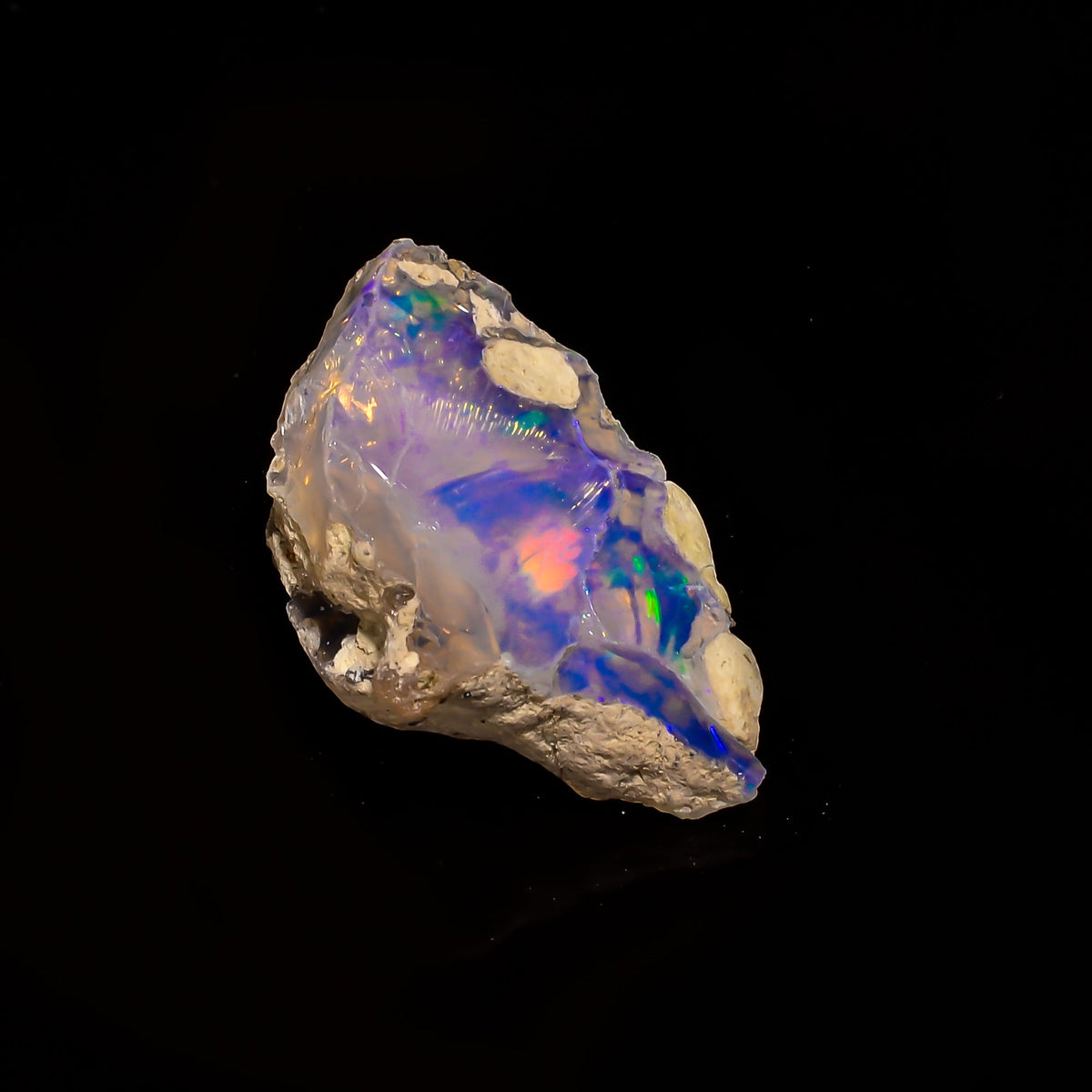 Unique Top Grade Quality 100% Natural Welo Fire Ethiopian Opal Fancy Rough Loose Gemstone For Making Jewelry 27X18X11 MM 15.6 Cts. KR15-74 Sunkarton