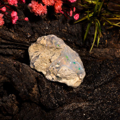 Amazing Top Grade Quality 100% Natural Welo Fire Ethiopian Opal Fancy Rough Loose Gemstone For Making Jewelry 26X17X10 MM 12.65 Cts. KR15-76 Sunkarton