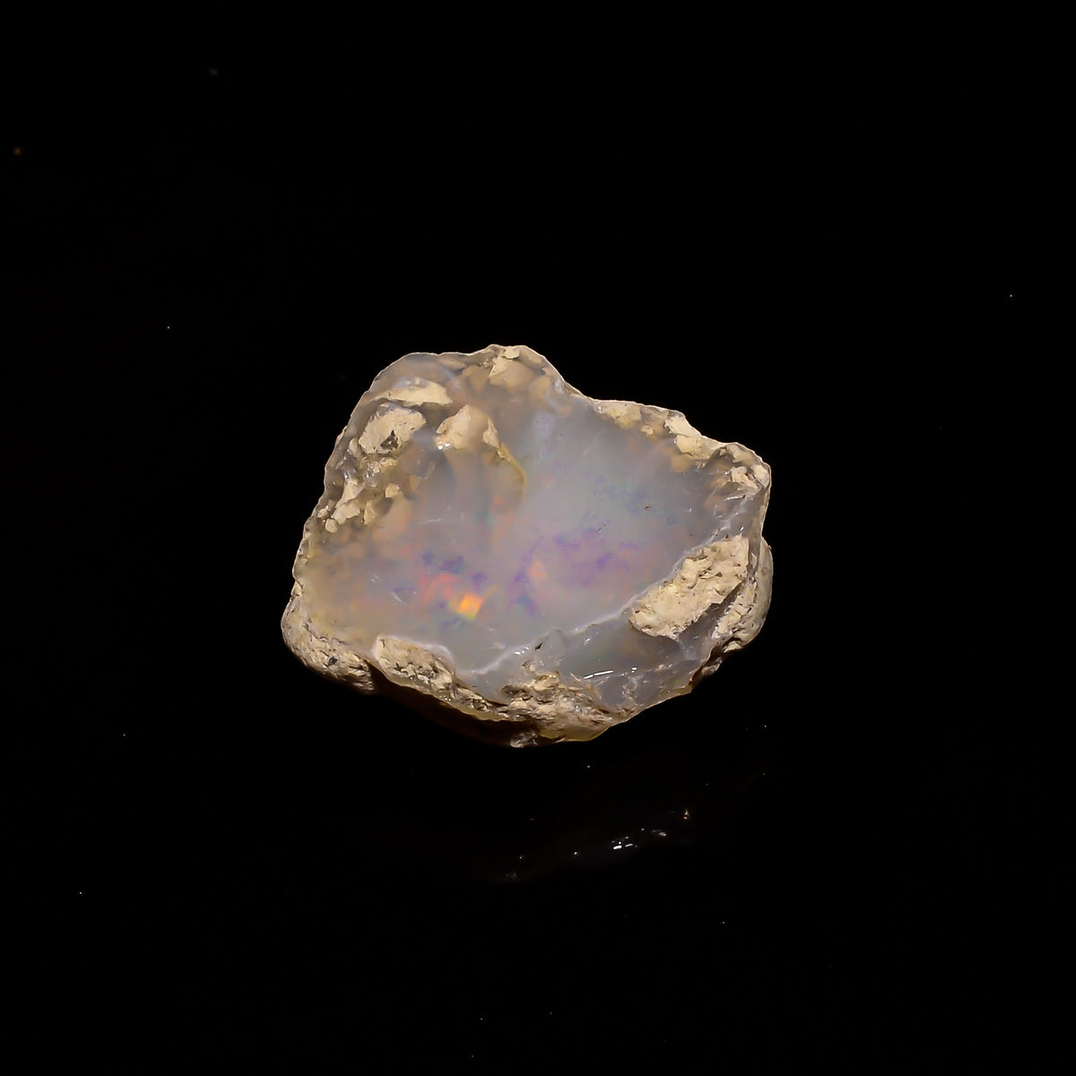 Attractive Top Grade Quality 100% Natural Welo Fire Ethiopian Opal Rough Loose Gemstone For Making Jewelry 21X19X10 MM 14.35 Cts. KR15-77 Sunkarton