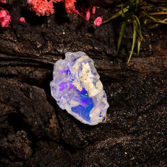 Awesome Top Grade Quality 100% Natural Welo Fire Ethiopian Opal Fancy Rough Loose Gemstone For Making Jewelry 23X16X9 MM 9.2 Cts. KR15-78 Sunkarton