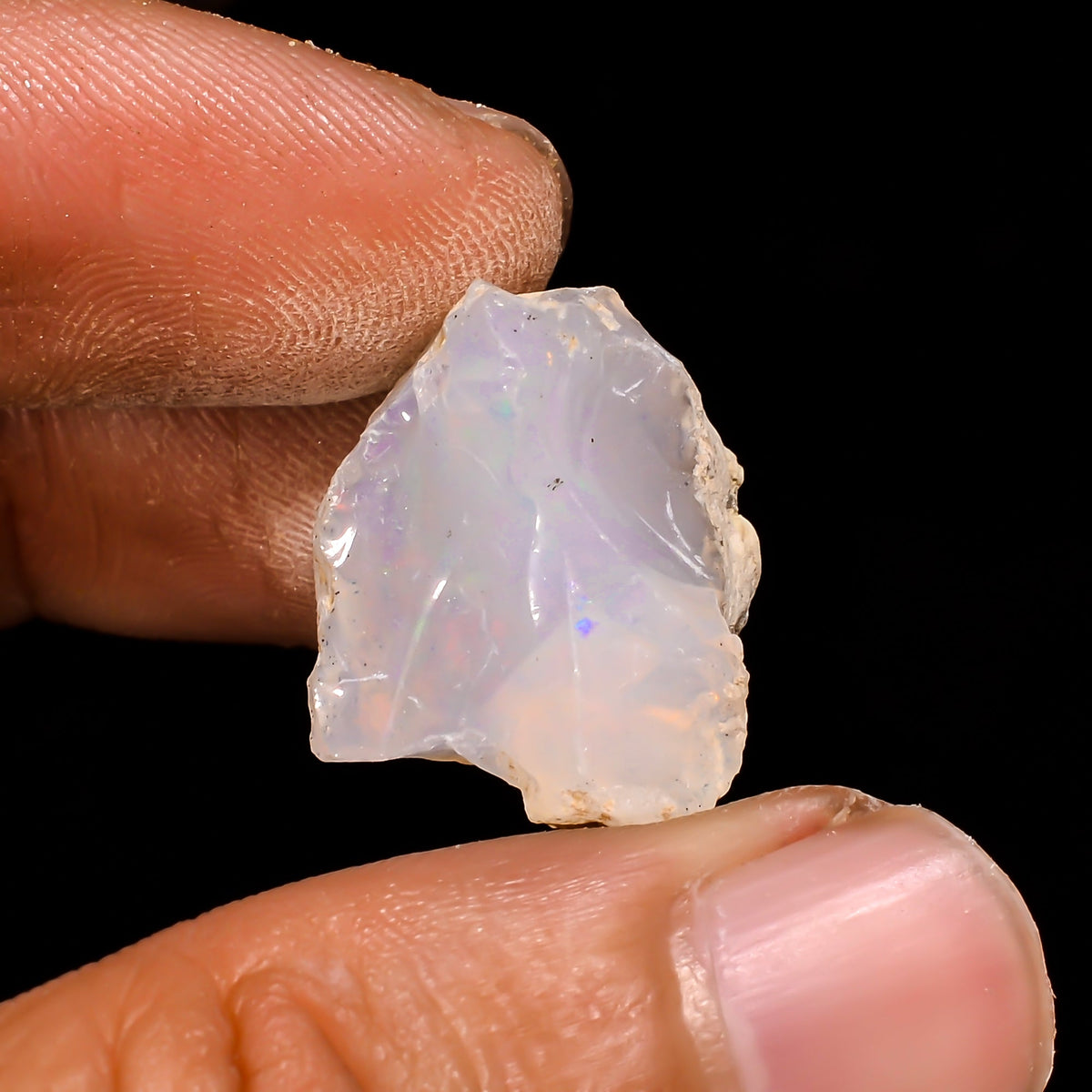 Incredible Top Grade Quality 100% Natural Welo Fire Ethiopian Opal Rough Loose Gemstone For Making Jewelry 20X17X15 MM 20.5 Cts. KR15-89 Sunkarton