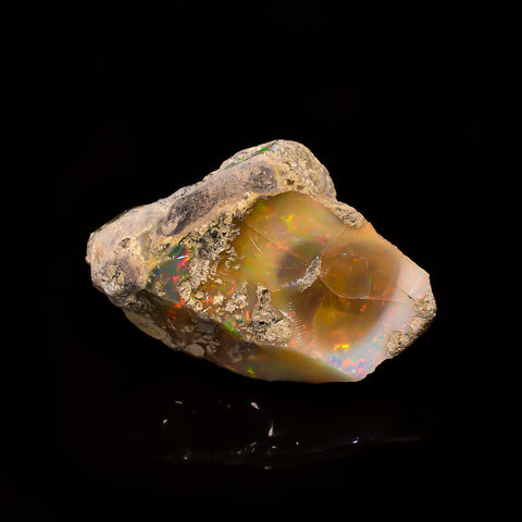 Exclusive Top Grade Quality 100% Natural Welo Fire Ethiopian Opal Rough Loose Gemstone For Making Jewelry 42X28X20 MM 90.65 Cts. KR15-8 Sunkarton