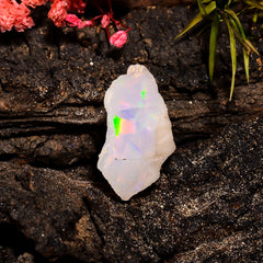 Marvellous Top Grade Quality 100% Natural Welo Fire Ethiopian Opal Rough Loose Gemstone For Making Jewelry 21X16X10 MM 11.2 Cts. KR15-90 Sunkarton