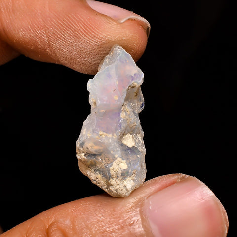 Mind Blowing Top Grade Quality 100% Natural Welo Fire Ethiopian Opal Rough Loose Gemstone For Making Jewelry 26X15X10 MM 11.1 Cts. KR15-91 Sunkarton