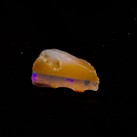 Superb Top Grade Quality 100% Natural Welo Fire Ethiopian Opal Fancy Rough Loose Gemstone For Making Jewelry 22X12X9 MM 8.85 Cts. KR15-94 Sunkarton