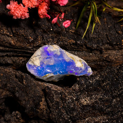 Stunning Top Grade Quality 100% Natural Welo Fire Ethiopian Opal Fancy Rough Loose Gemstone For Making Jewelry 22X14X9 MM 8.5 Cts. KR15-95 Sunkarton