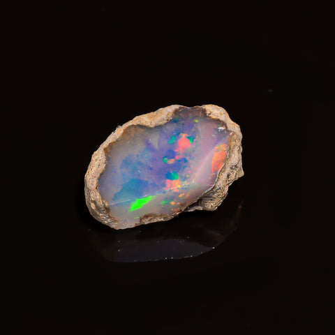 Fabulous Top Grade Quality 100% Natural Welo Fire Ethiopian Opal Rough Loose Gemstone For Making Jewelry 20X14X8 MM 10.5 Cts. KR16-10 Sunkarton