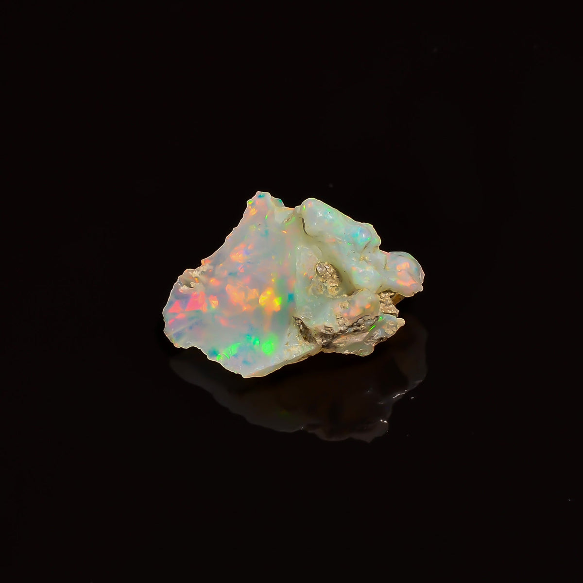 Fantastic Top Grade Quality 100% Natural Welo Fire Ethiopian Opal Rough Loose Gemstone For Making Jewelry 19X14X10 MM 6.5 Cts. KR16-11 Sunkarton