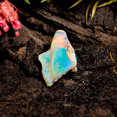 Gorgeous Top Grade Quality 100% Natural Welo Fire Ethiopian Opal Rough Loose Gemstone For Making Jewelry 23X15X9 MM 8 Cts. KR16-12 Sunkarton