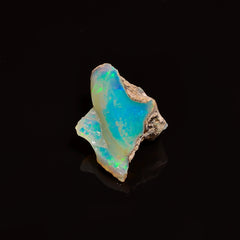 Gorgeous Top Grade Quality 100% Natural Welo Fire Ethiopian Opal Rough Loose Gemstone For Making Jewelry 23X15X9 MM 8 Cts. KR16-12 Sunkarton