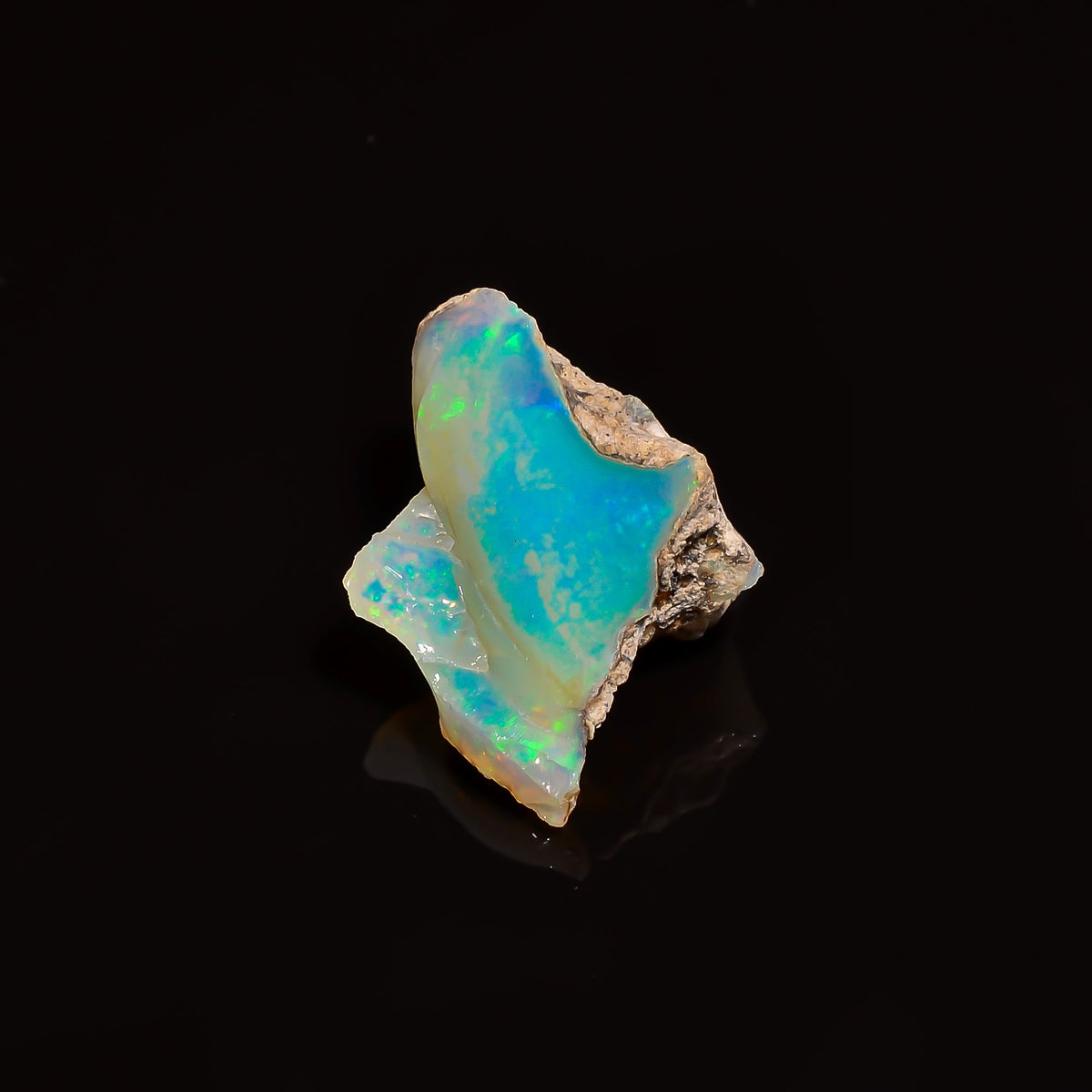 Gorgeous Top Grade Quality 100% Natural Welo Fire Ethiopian Opal Rough Loose Gemstone For Making Jewelry 23X15X9 MM 8 Cts. KR16-12 Sunkarton