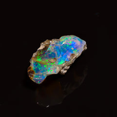 Immaculate Top Grade Quality 100% Natural Welo Fire Ethiopian Opal Rough Loose Gemstone For Making Jewelry 23X13X8 MM 9.5 Cts. KR16-13 Sunkarton