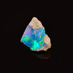 Splendid Top Grade Quality 100% Natural Welo Fire Ethiopian Opal Rough Loose Gemstone For Making Jewelry 21X15X8 MM 7.5 Cts. KR16-18 Sunkarton