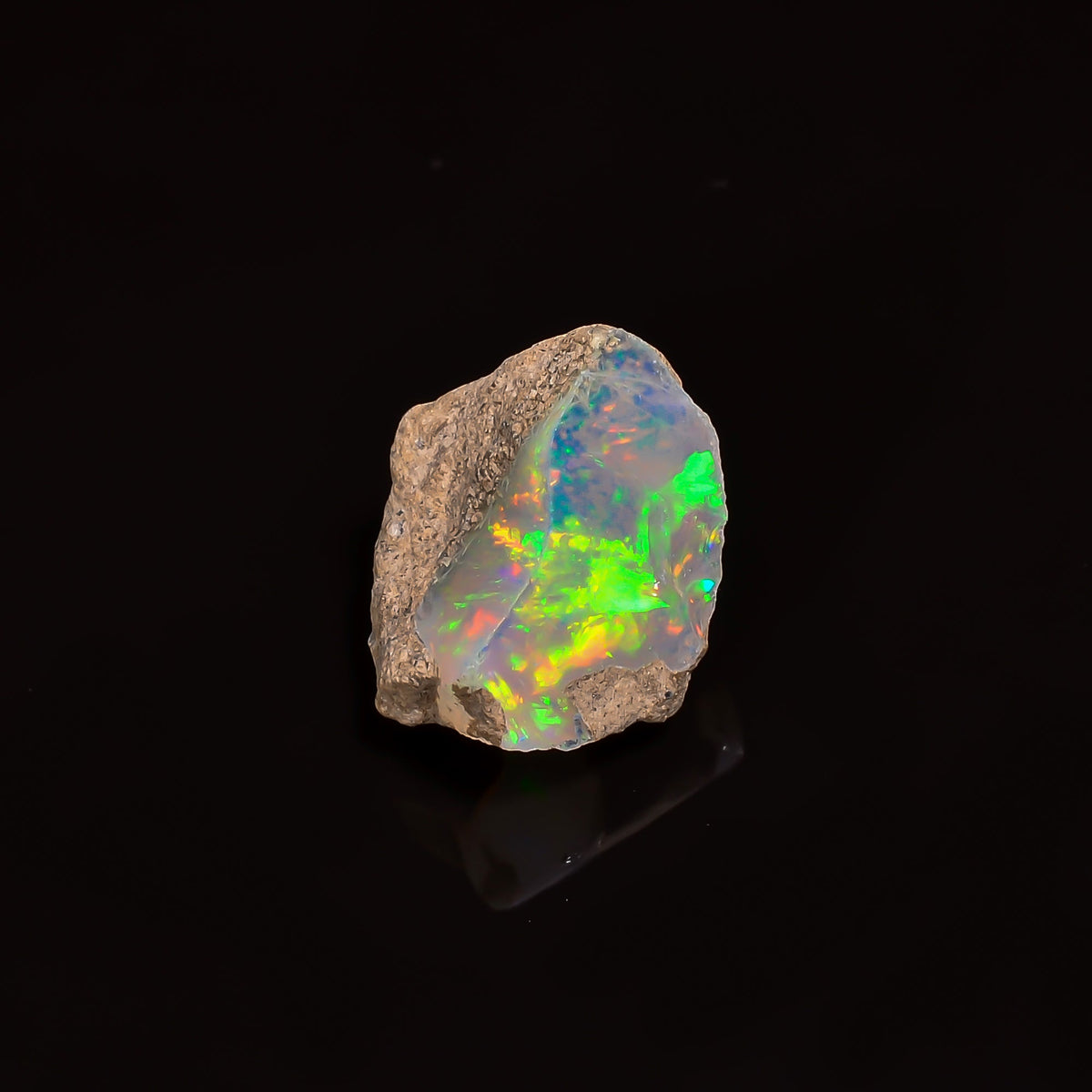 Superb Top Grade Quality 100% Natural Welo Fire Ethiopian Opal Rough Loose Gemstone For Making Jewelry 13X10X9 MM 5 Cts. KR16-19 Sunkarton