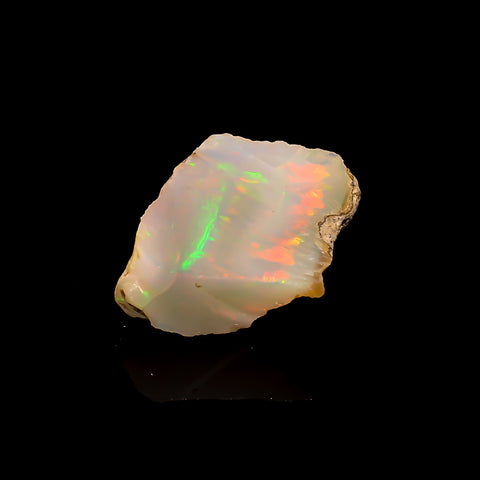 Terrific Top Grade Quality 100% Natural Welo Fire Ethiopian Opal Rough Loose Gemstone For Making Jewelry 16X14X7 MM 8 Cts. KR16-23 Sunkarton