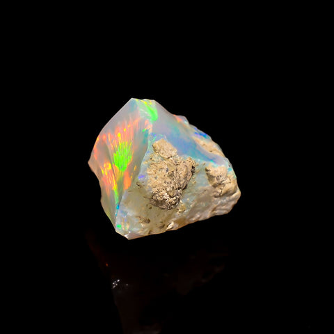 Wonderful Top Grade Quality 100% Natural Welo Fire Ethiopian Opal Rough Loose Gemstone For Making Jewelry 11X10X10 MM 4.5 Cts. KR16-25 Sunkarton