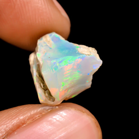 Wonderful Top Grade Quality 100% Natural Welo Fire Ethiopian Opal Rough Loose Gemstone For Making Jewelry 11X10X10 MM 4.5 Cts. KR16-25 Sunkarton