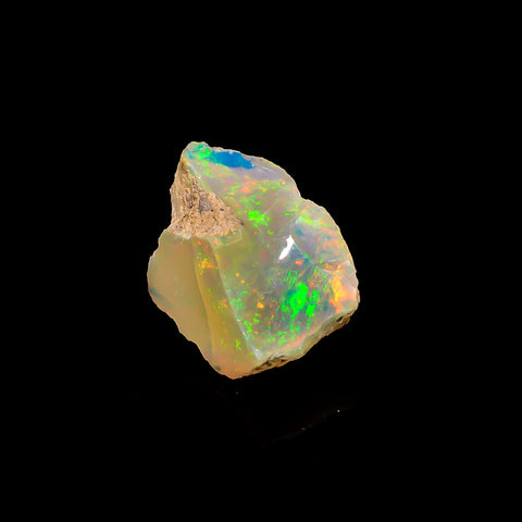 Beautiful Top Grade Quality 100% Natural Welo Fire Ethiopian Opal Rough Loose Gemstone For Making Jewelry 19X10X9 MM 7 Cts. KR16-29 Sunkarton