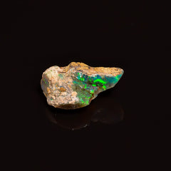 Attractive Top Grade Quality 100% Natural Welo Fire Ethiopian Opal Rough Loose Gemstone For Making Jewelry 19X11X7 MM 5.3 Cts. KR16-2 Sunkarton