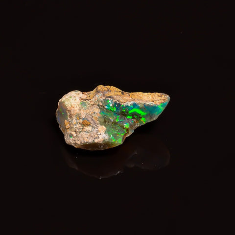 Attractive Top Grade Quality 100% Natural Welo Fire Ethiopian Opal Rough Loose Gemstone For Making Jewelry 19X11X7 MM 5.3 Cts. KR16-2 Sunkarton