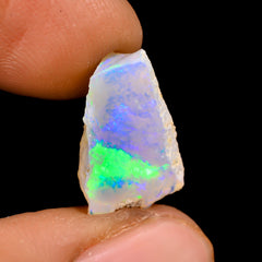 Gorgeous Top Grade Quality 100% Natural Welo Fire Ethiopian Opal Rough Loose Gemstone For Making Jewelry 14X10X7 MM 4 Cts. KR16-37 Sunkarton