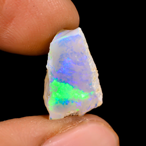 Gorgeous Top Grade Quality 100% Natural Welo Fire Ethiopian Opal Rough Loose Gemstone For Making Jewelry 14X10X7 MM 4 Cts. KR16-37 Sunkarton