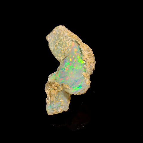 Marvellous Top Grade Quality 100% Natural Welo Fire Ethiopian Opal Rough Loose Gemstone For Making Jewelry 22X11X9 MM 7.5 Cts. KR16-40 Sunkarton